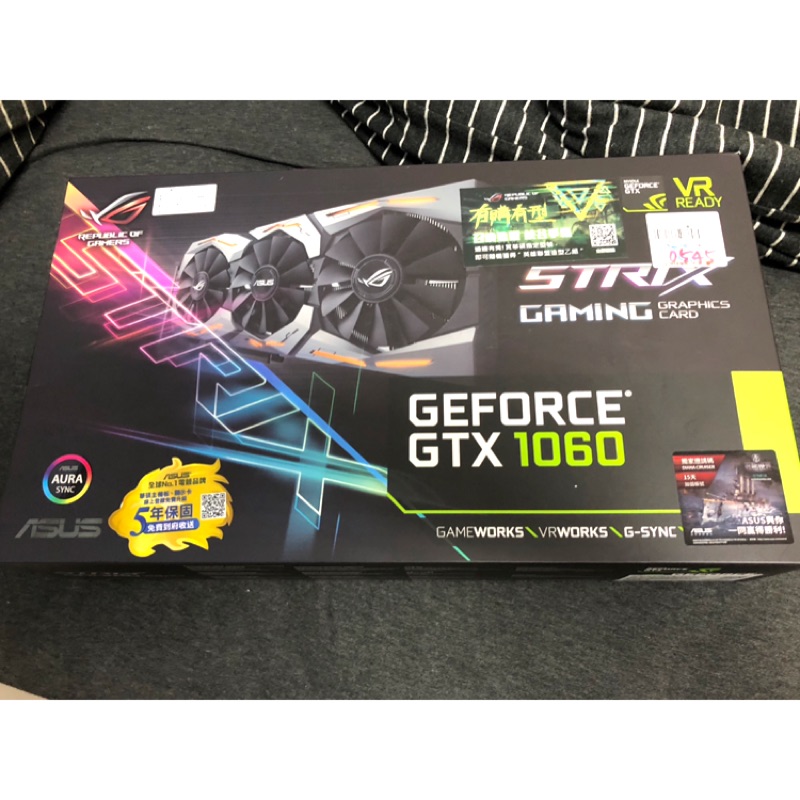 ASUS ROG STRIX GTX1060 O6G-GAMING