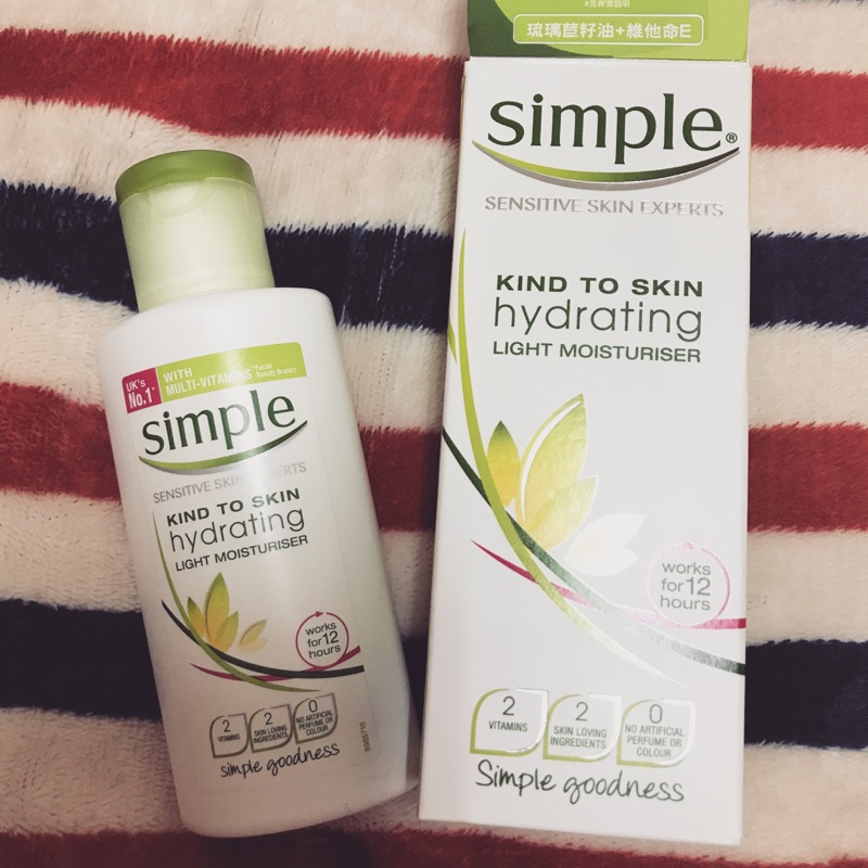 出清 simple 清透保濕乳液 125ml