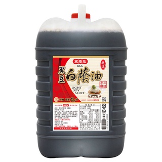 高慶泉 黑豆白蔭油 5L (公司直售)