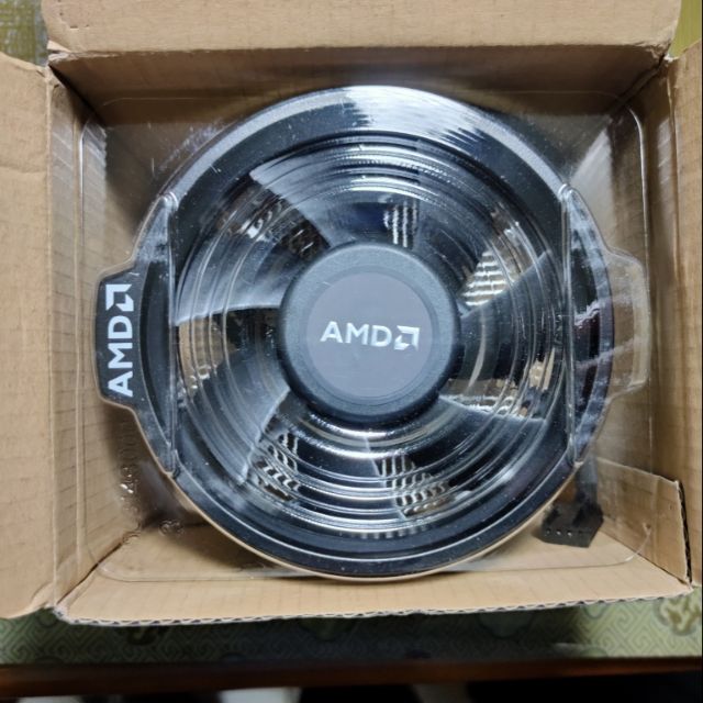 AMD Wraith Stealth 原裝散熱器 AM4 四線溫控 鋁底 超靜音 Deskmini A300 X300可