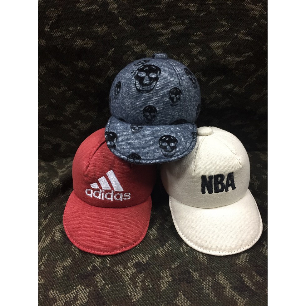 【Double♊ SHOP™】帽子造型零錢包 耳機包 小物包 拉鏈包/骷顱款/adidas款/NBA款