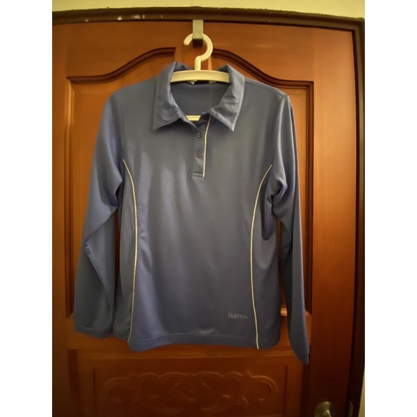 專櫃品牌 RATOPS 瑞多仕 速乾 淡藍 長袖 排汗衫 吸濕快乾 T-Shirt