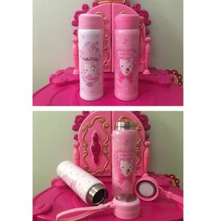 臺灣出貨 現貨 Hello Kitty 凱蒂貓 正版500ml 超輕巧 水壺直飲 保溫杯 保溫瓶 隨手杯 不銹鋼真空