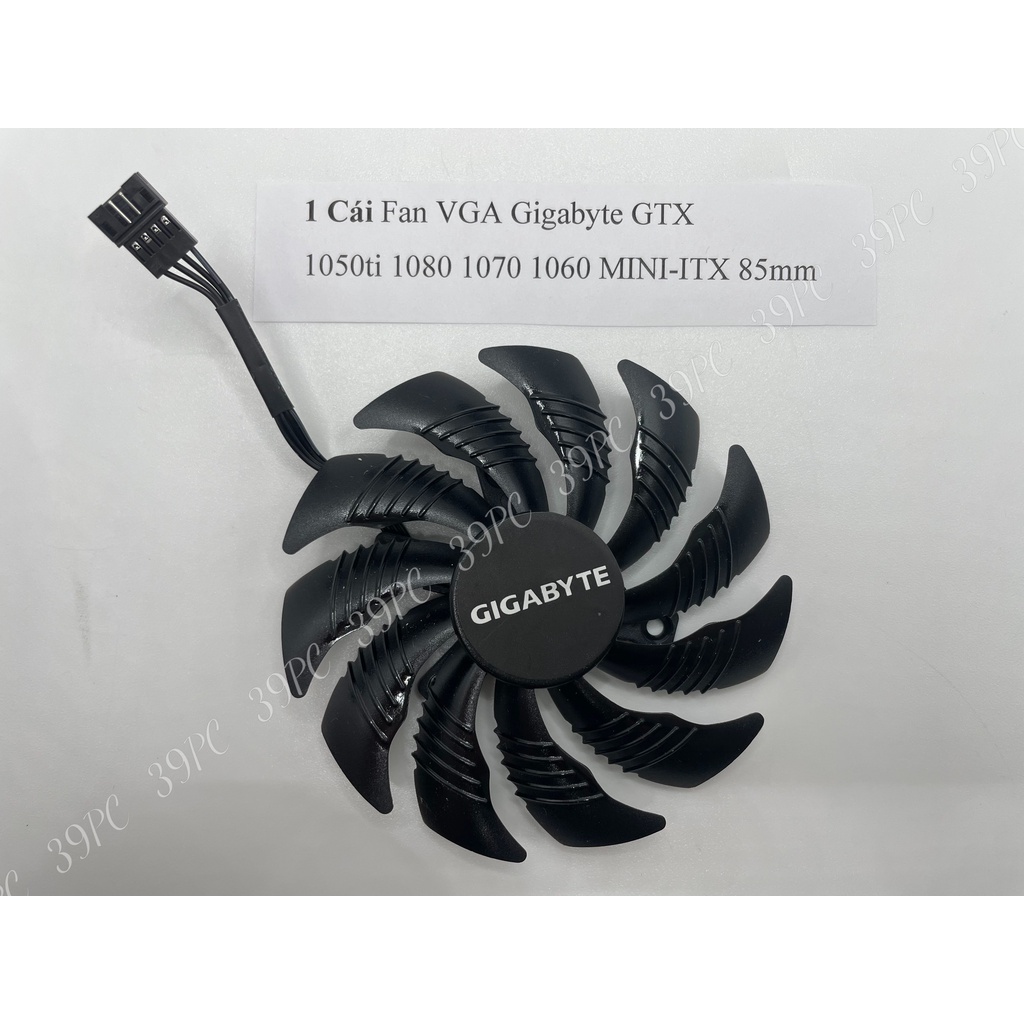 [39PC] 1 個 VGA 技嘉 GTX 1050ti 風扇 1080 1070 1060 MINI-ITX 85mm