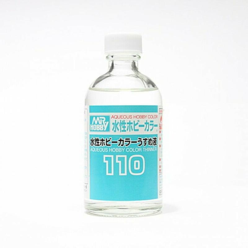 GSI T110 H系列水性漆稀釋液溶劑 110ml 東海模型