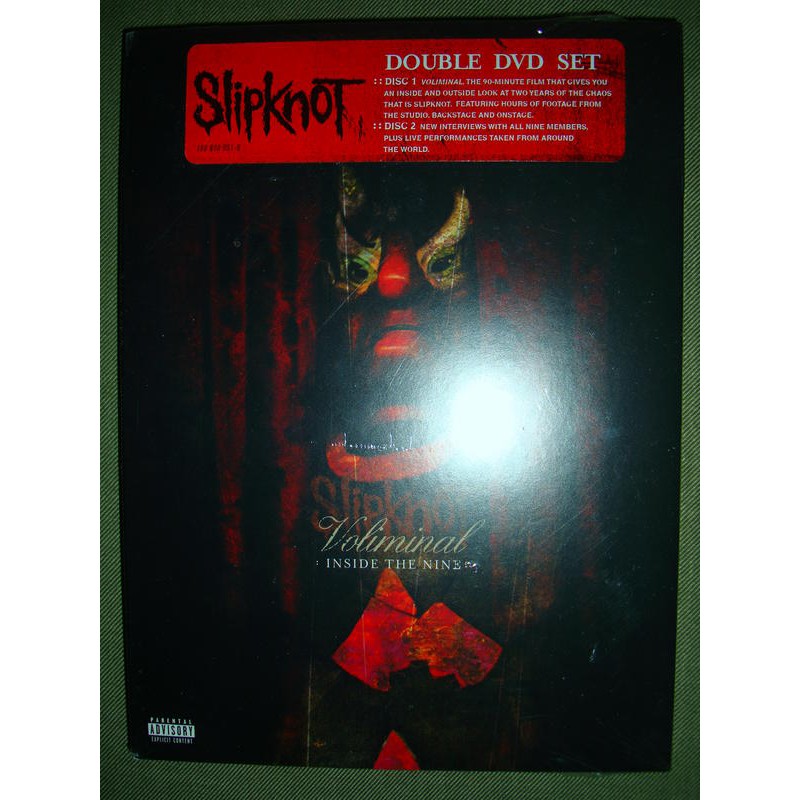 SLIPKNOT 滑結樂團 VOLIMINAL : INSIDE THE NINE DVD 2006年 全新未拆 現貨