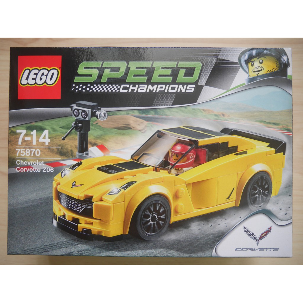 &lt;75870&gt;  LEGO 樂高積木 Speed賽車系列 - Chevrolet Corvette Z06 (現貨)
