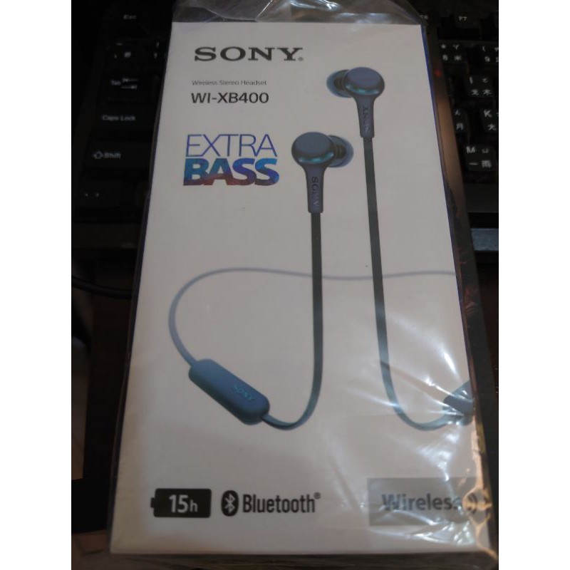 Sony WI-XB400  藍牙 重低音耳塞式耳機