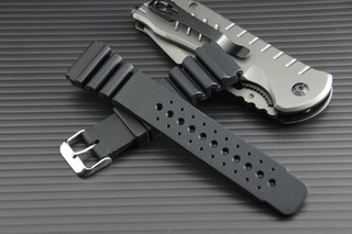 24mm矽膠錶帶silicone strap 高質感替代原廠貨citizen星晨seiko精工diver...潛水錶適用