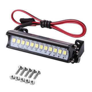 55mm 12 LED 卡車車頂燈環保耐用, 適用於 1 / 10 RC 汽車模型零件