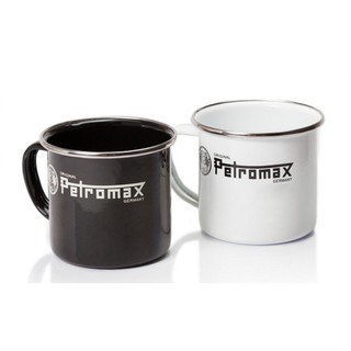 德國PETROMAX ENAMEL MUG 琺瑯杯 黑 白【中大】野餐 旅行 露營 牛奶杯 咖啡杯 馬克杯 PM1001