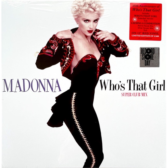 現貨* OneMusic ♪ 瑪丹娜 Madonna - Who's That Girl (RSD 2022)