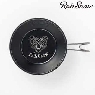 Rob Snow Rob''s Bear 杯碗 320ml 黑色 提耳碗/掛耳杯/登山杯/露營個人碗 Rob-05-01