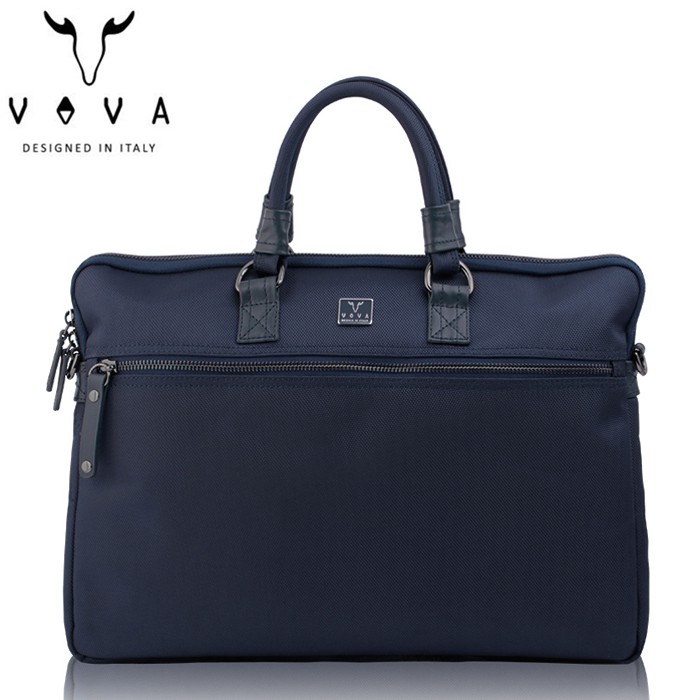 VOVA 天際系列單層公事包/側背包/手提包 VA117S14BL 天際藍（A4文件可）