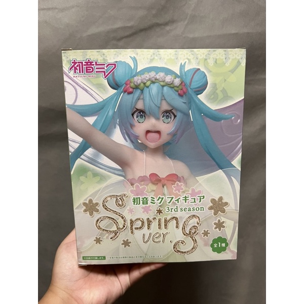 現貨 日本空運 初音未來 3rd Season Spring 春天 景品 公仔