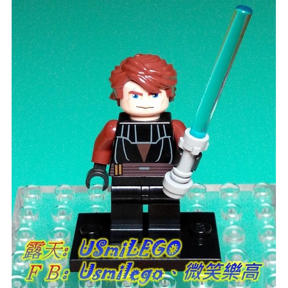 ★USmiLEGO 現貨299七月免運 安納金 天行者 Anakin Skywalker Star Wars 【全新】 樂高 LEGO sw183 人偶 積木 公仔