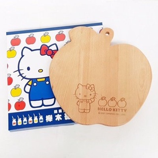 三麗鷗系列 Hello Kitty 凱蒂貓 多功能木製造型 砧板