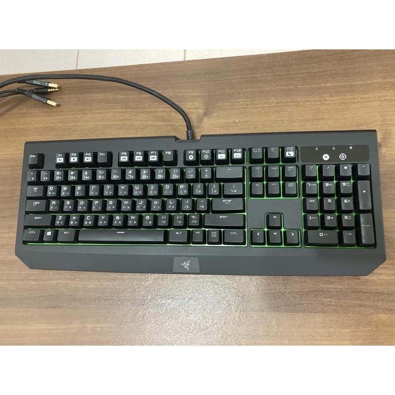 peterkao05 二手Razer 雷蛇 BlackWidow 黑寡婦終極版 2016 機械鍵盤 綠軸