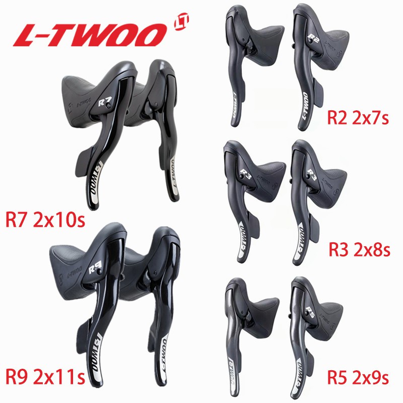 Ltwoo R2/R3/R5/R7/R9 14/16/18/20/22 速公路自行車變速桿剎車自行車變速器自行車配件