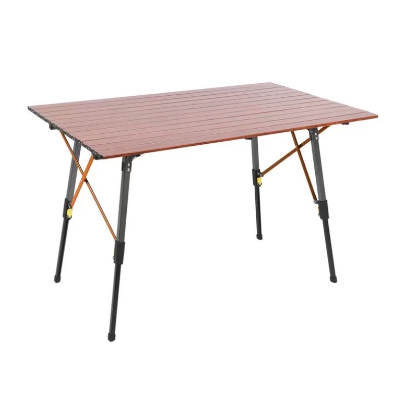Timber Ridge 輕量鋁合金戶外折疊桌 木紋色 #2622053