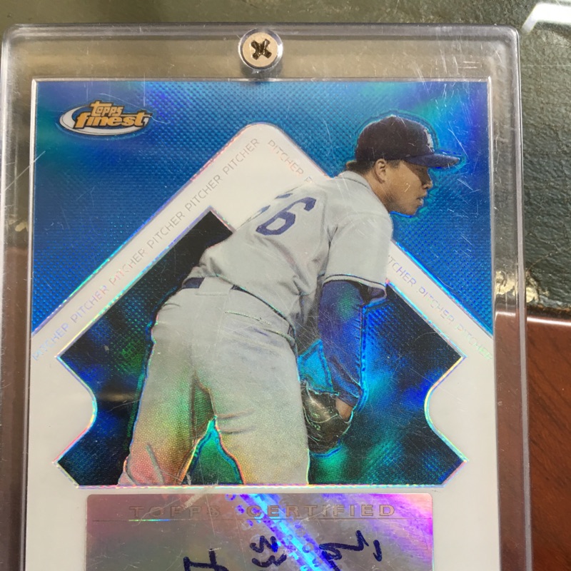 郭泓志 TOPPS FINEST 256/299 藍簽