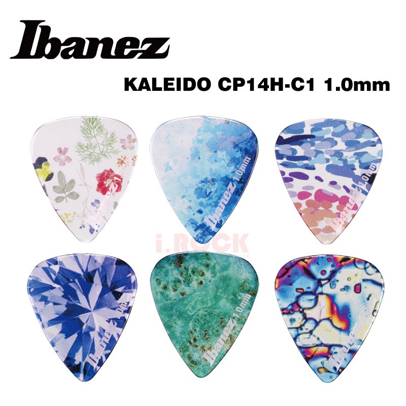 IBANEZ  KALEIDO CP14H C1 萬花筒 PICK 彈片 撥片 6片裝【i.ROCK 愛樂客樂器】