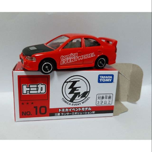 Tomica 2019 横浜 No.10 三菱EVO Ⅳ 現貨