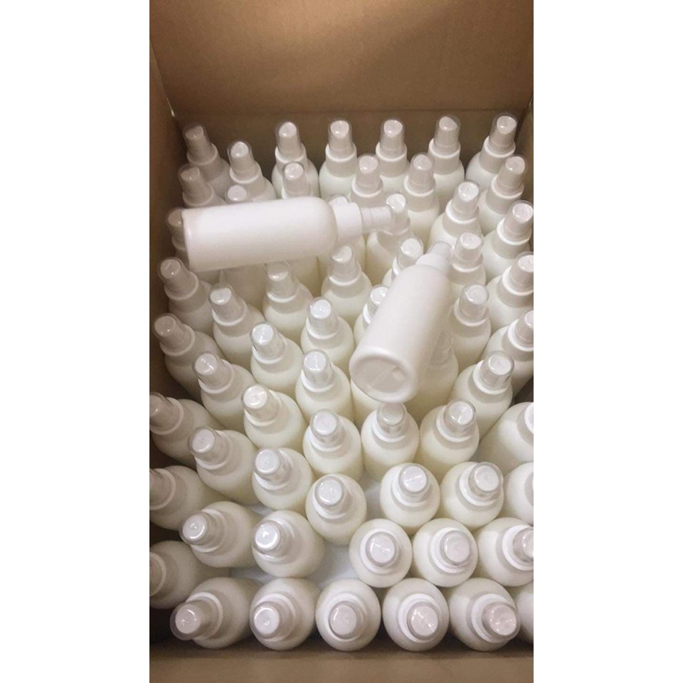 100ml白色噴瓶(裝次氯酸的好幫手)材質 HDPE