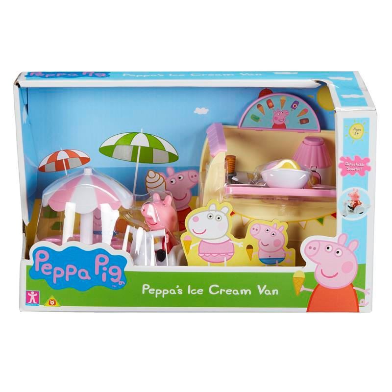 粉紅豬小妹冰淇淋餐車組 佩佩豬冰淇淋餐車組 Peppa Pig  正版在台現貨