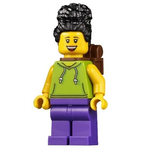 LEGO 樂高 人偶 拆賣 10297 背包客 遊客 旅客 twn420