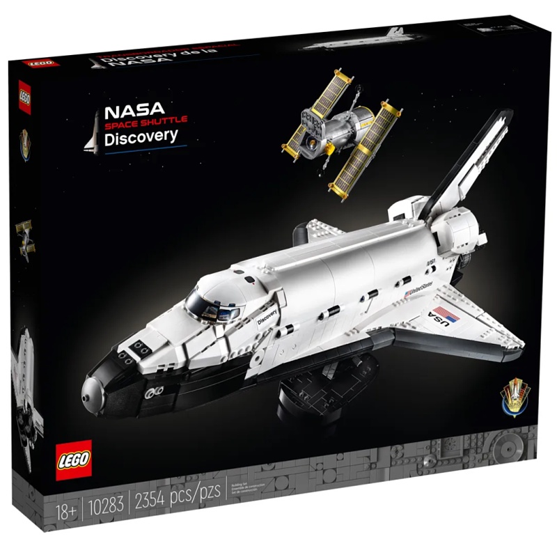 [大王機器人] LEGO 10283 樂高® NASA 發現號太空梭 Creator Expert系列 零件數：2354