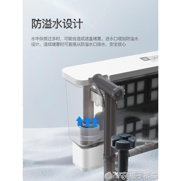 💖台灣公司＋發票💖YEE魚缸壁掛過濾器瀑布過濾器三合一小型過濾設備小魚缸過濾龜缸