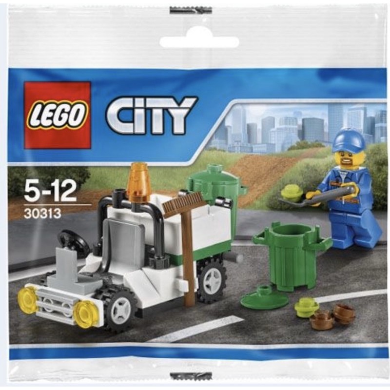 (限量）樂高 LEGO city 垃圾車 garbage truck polybag 30313