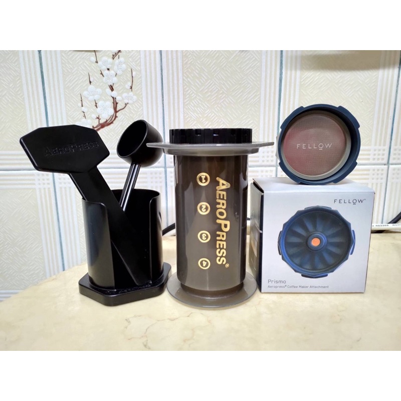 ［二手］愛樂壓 Aeropress + Fellow Prismo