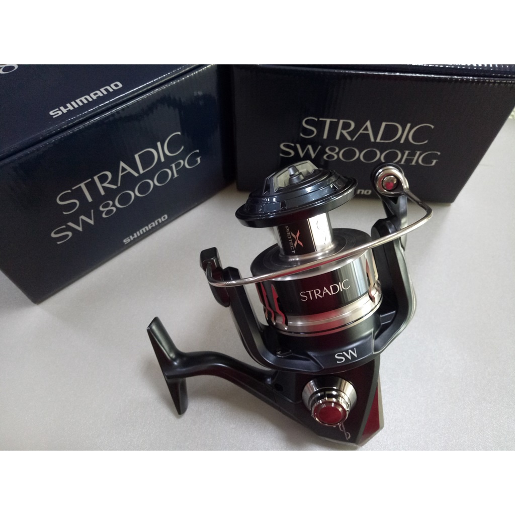 SHIMANO鐵板路亞捲線器STRADIC SW 8000HG8000PG