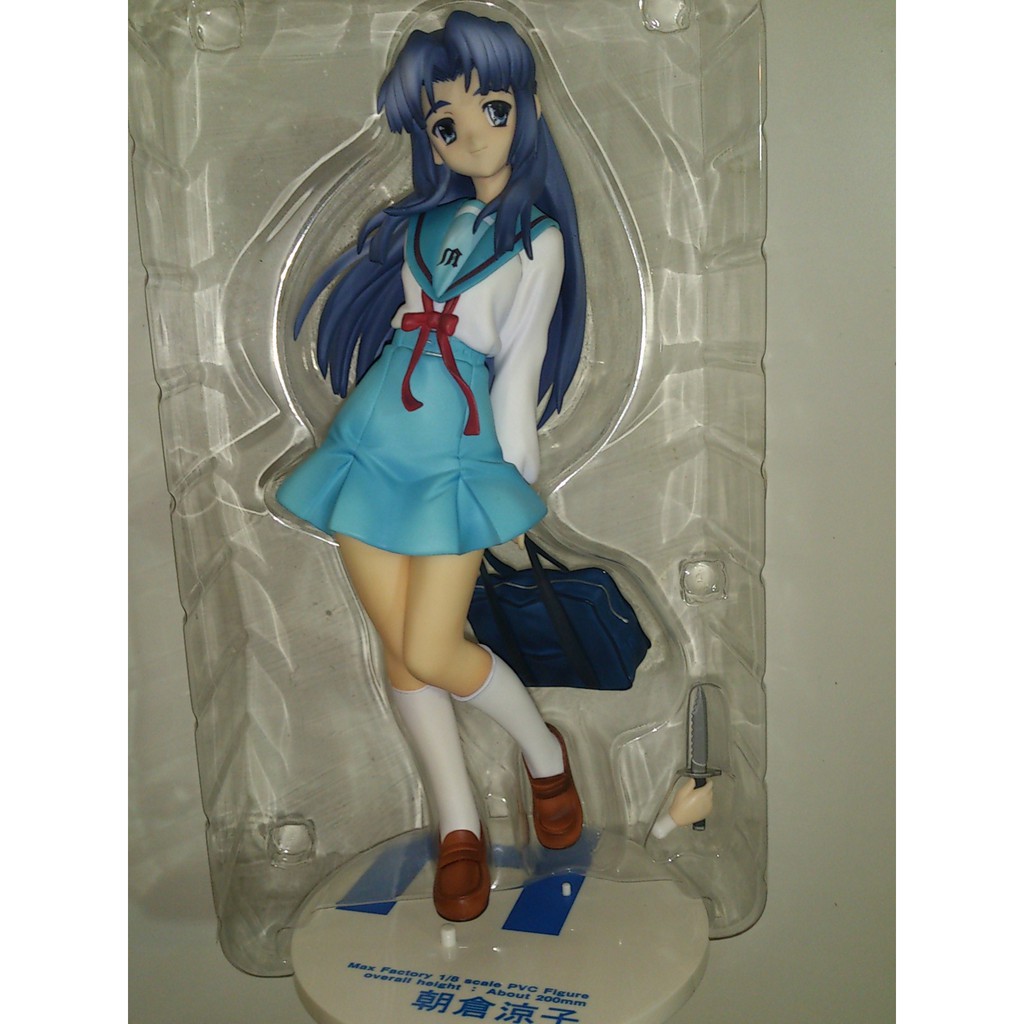 Mt賣場 日版pvc Maxfactory 涼宮春日系列朝倉涼子已拆涼宮春日 蝦皮購物
