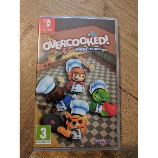 [NS] 煮過頭1/Overcooked1 [任天堂Switch遊戲] 二手，極新！！！