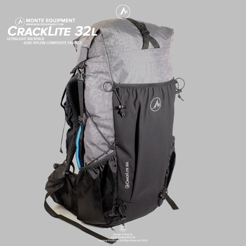 Monte equipment Cracklite 32L 登山用品 輕量化登山包ultralight backpack