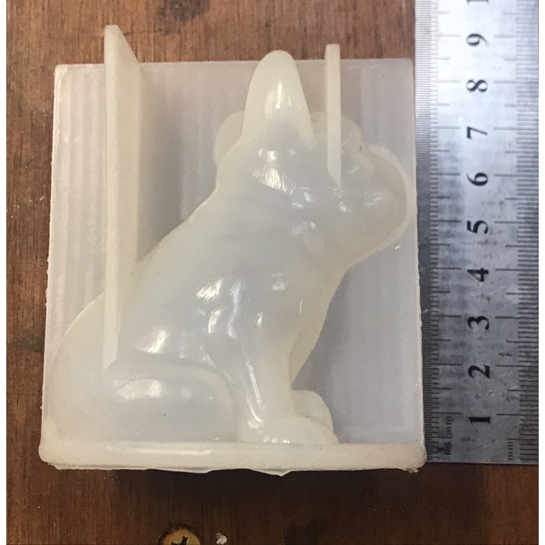 ◎造研所◎立體狗3D鬥牛犬模具環氧樹脂DIY水晶膠滴膠