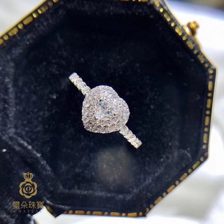 璽朵珠寶 [ 18K金 15分 心型 鑽石戒指 ] 微鑲工藝 精品設計 鑽石權威 婚戒顧問 婚戒第一品牌 鑽戒 GIA