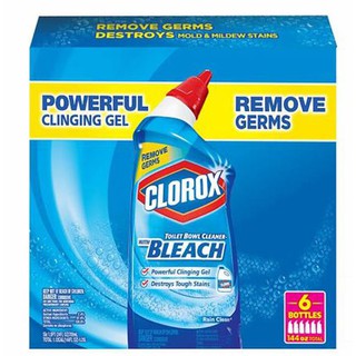 CLOROX TOILET CLEANER 亮白馬桶清潔劑709毫升X6入 COSCO代購 C117067