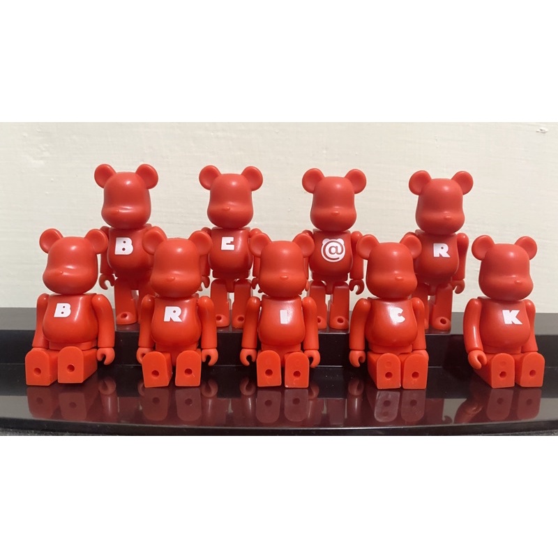 BE@RBRICK 庫柏力克熊 3代 basic 字母熊 100%