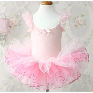 SKL 兒童吊帶芭蕾舞 女童舞蹈裙 紗裙 幼兒舞 服裝演出服 連身裙 另有芭蕾舞鞋 白色褲襪 舞衣