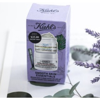 現貨🌹美國官網 契爾氏 Kiehl’s 冰河醣蛋白保濕霜28ml +亞馬遜白泥淨緻毛孔面膜28ml 禮盒組合