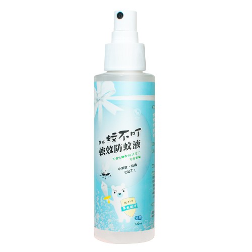 QIDINA 南美 天然草本蚊不叮強效防蚊液120ml