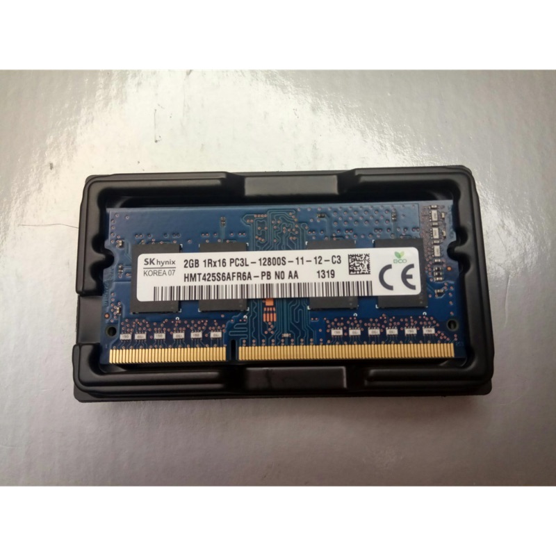 DDR3-1600 2GB 筆記型電腦記憶體