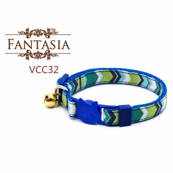 【VCC32】成貓安全項圈(S) 安全插扣 防勒 貓項圈 鈴鐺 范特西亞 Fantasia