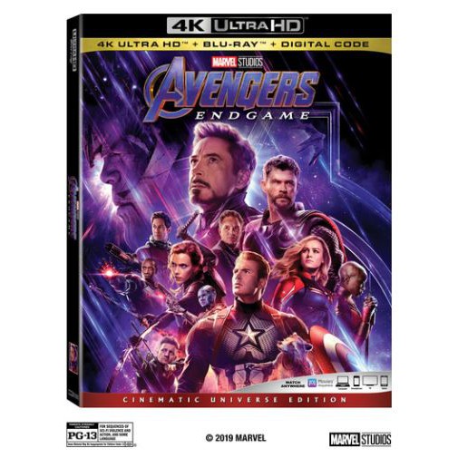 微音樂💃 代購 美版 復仇者聯盟:終極之戰 Avengers: Endgame (4K Mastering, 藍光)
