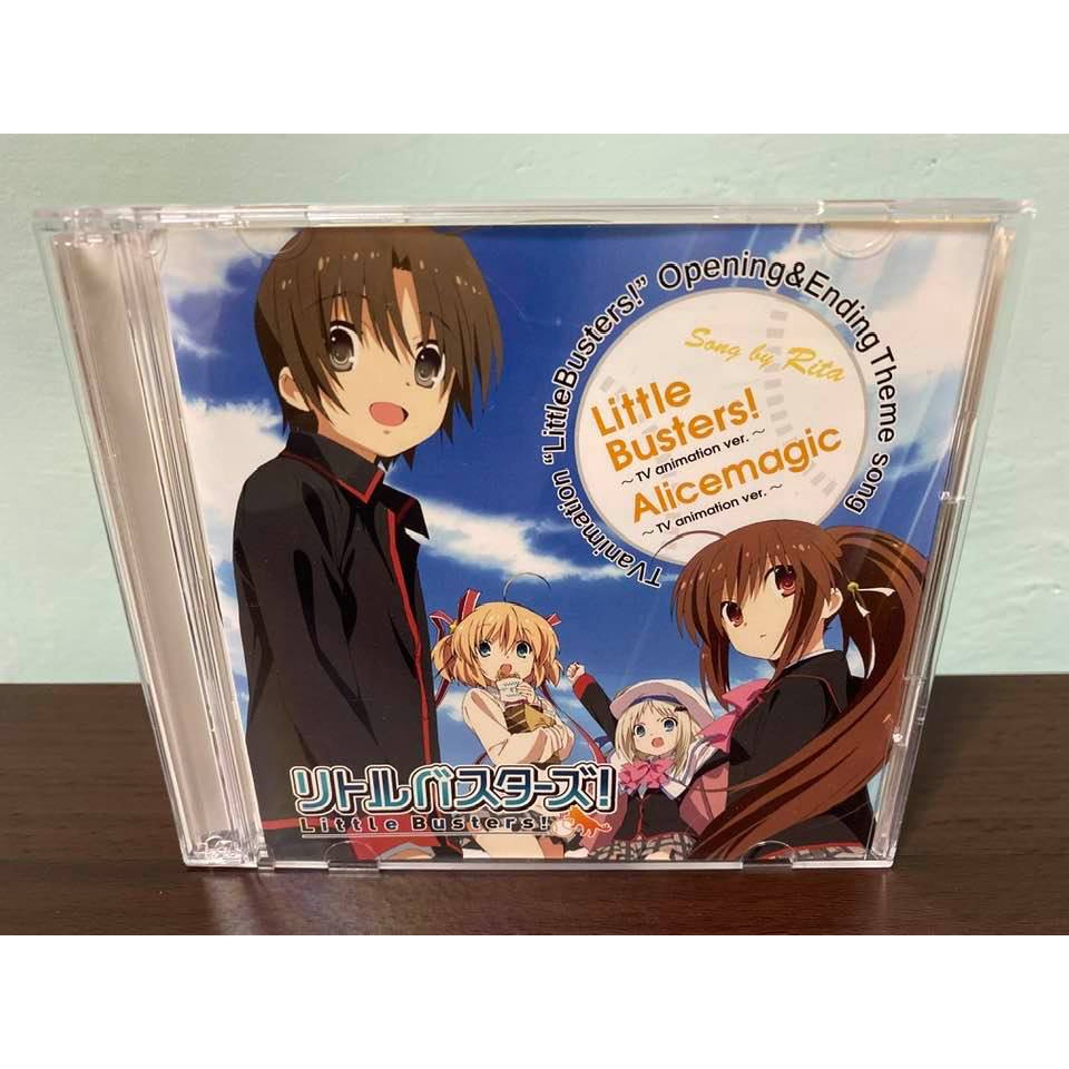 Little Busters 日版初回限定盤cd Dvd 麻枝准op Ed 棗鈴神北小毬能美來谷唯湖 蝦皮購物