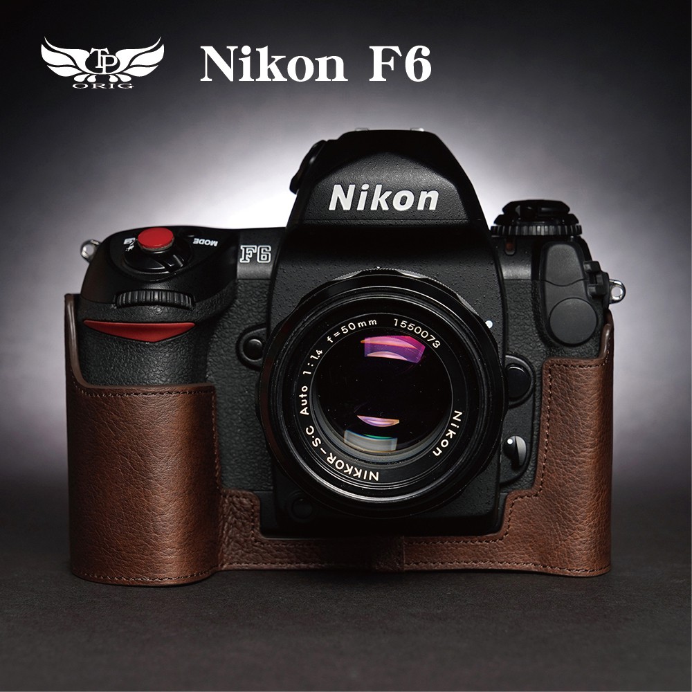 【台灣TP】真皮 適用於 Nikon F6 相機底座 相機包 皮套